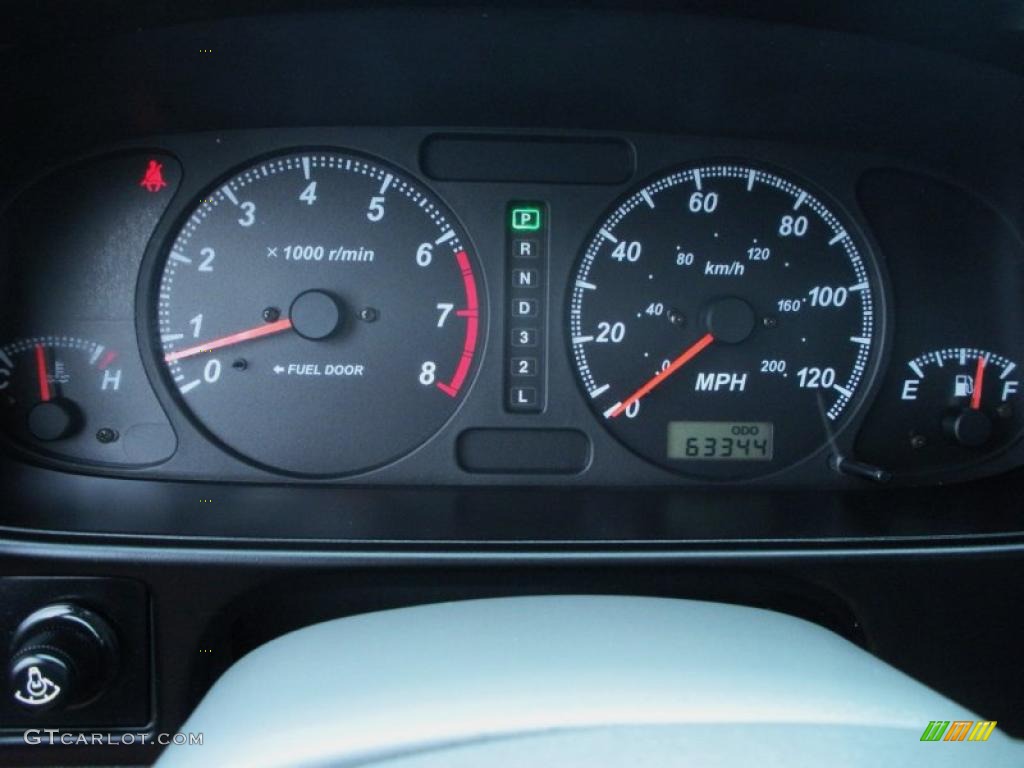 2000 Honda Passport EX Gauges Photos