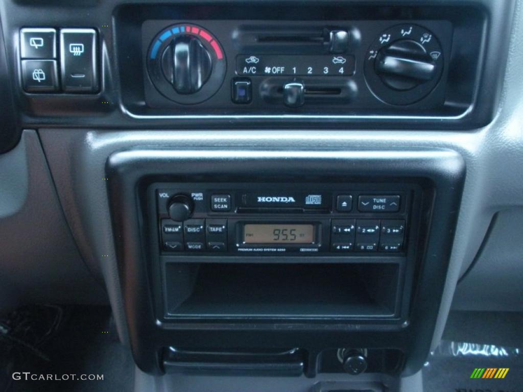 2000 Honda Passport EX Controls Photos