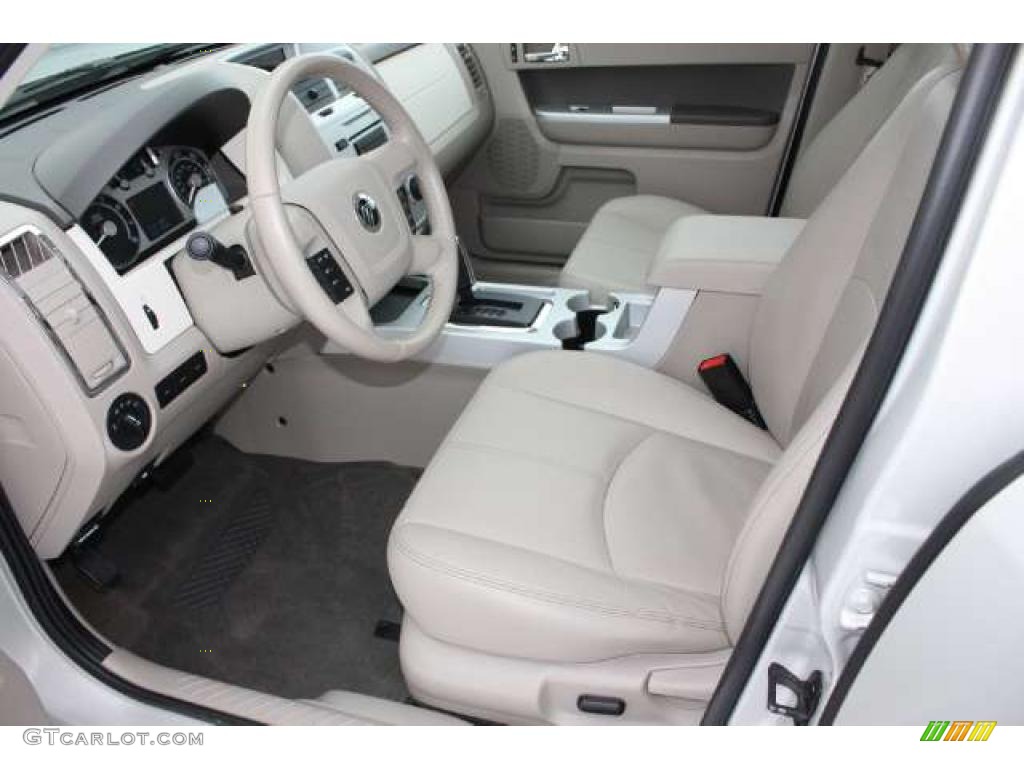 Stone Interior 2009 Mercury Mariner V6 Premier 4WD Photo #43342815