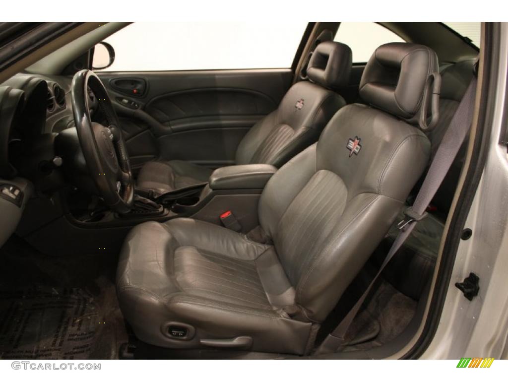 Dark Pewter Interior 2003 Pontiac Grand Am GT Coupe Photo #43343313