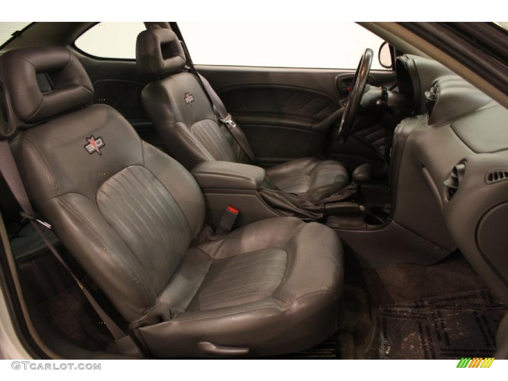 Dark Pewter Interior 2003 Pontiac Grand Am GT Coupe Photo #43343398