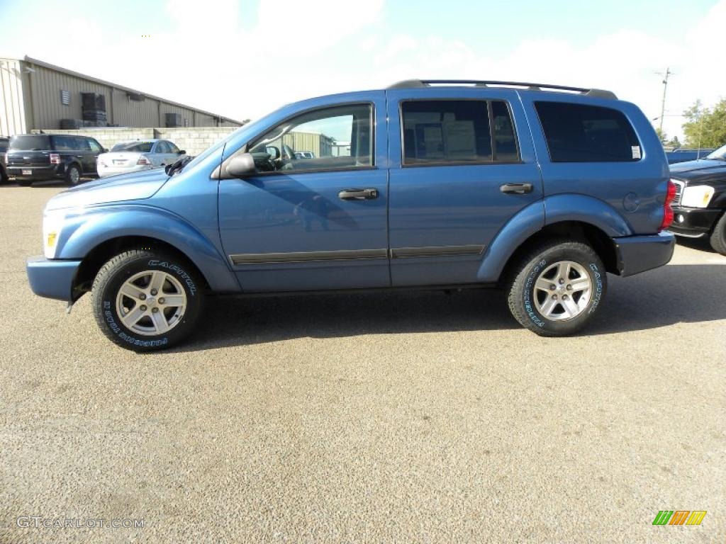 Atlantic Blue Pearl 2006 Dodge Durango SLT Exterior Photo #43343544