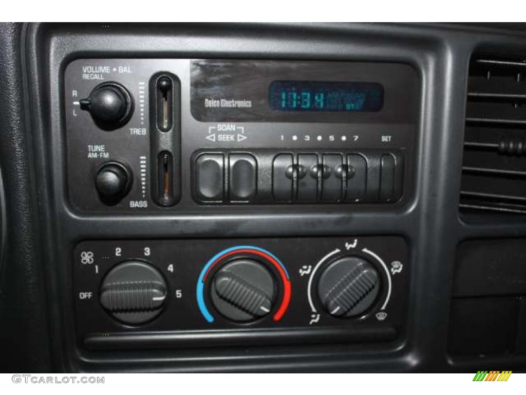 2000 Chevrolet Silverado 1500 LS Regular Cab Controls Photo #43343607