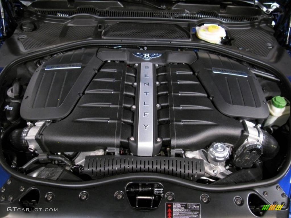 2010 Bentley Continental GT Supersports 6.0 Liter Twin-Turbocharged DOHC 48-Valve VVT W12 Engine Photo #43344087