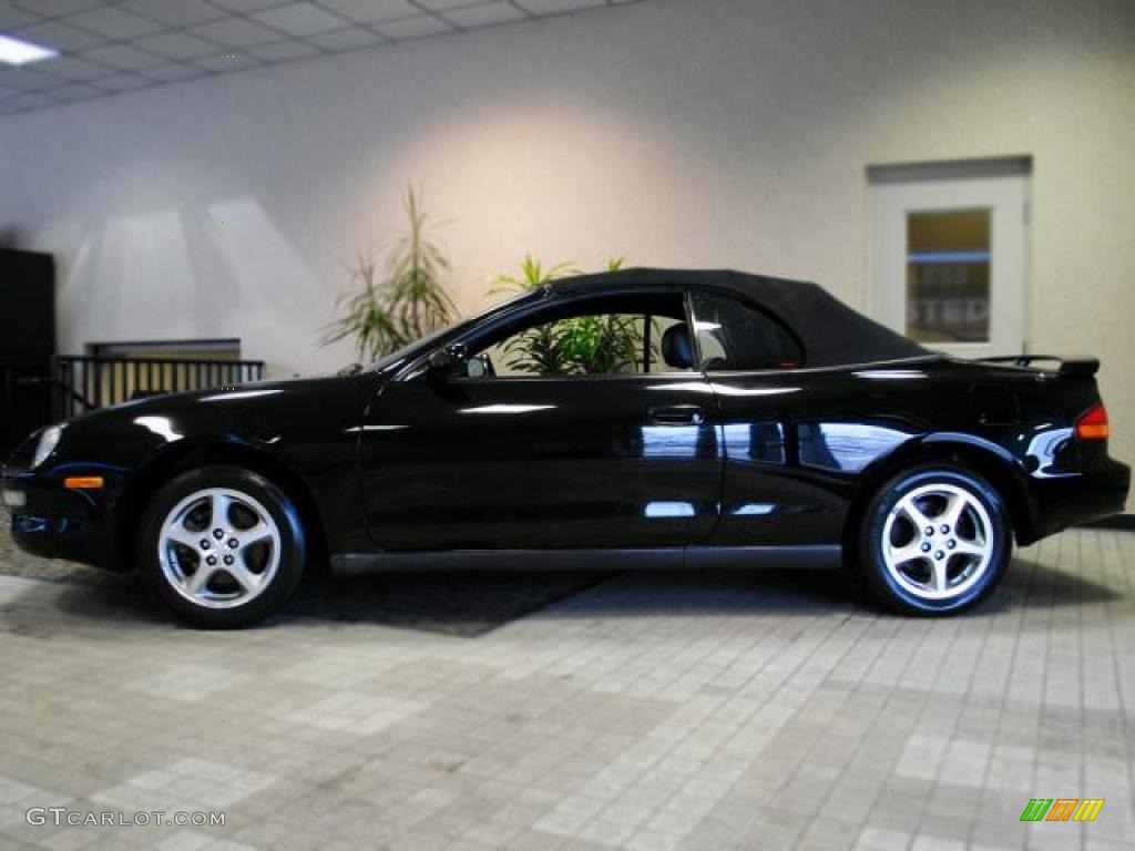 1999 Celica GT Convertible - Black / Black photo #5