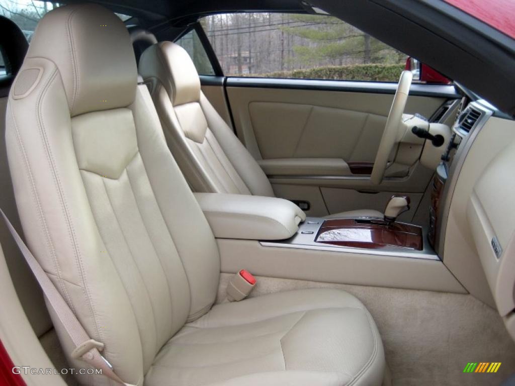 Cashmere/Ebony Interior 2008 Cadillac XLR Roadster Photo #43346359