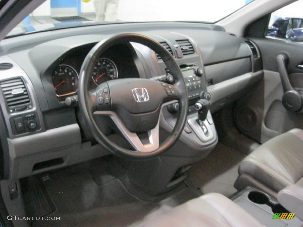 2009 Honda CR-V EX-L 4WD Gray Dashboard Photo #43348379
