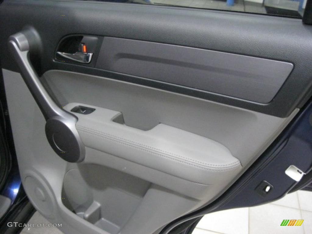 2009 Honda CR-V EX-L 4WD Gray Door Panel Photo #43348579