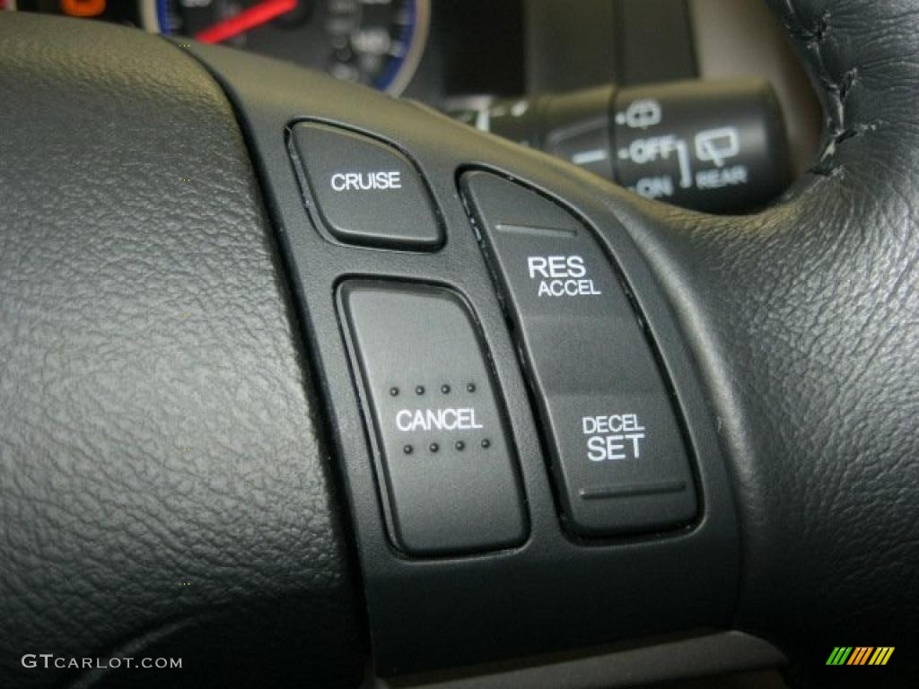 2008 CR-V EX-L 4WD - Green Tea Metallic / Ivory photo #25