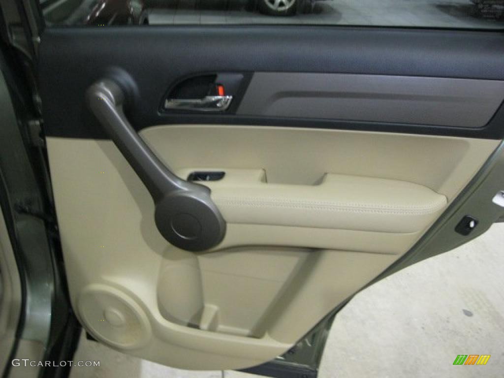 2008 CR-V EX-L 4WD - Green Tea Metallic / Ivory photo #36