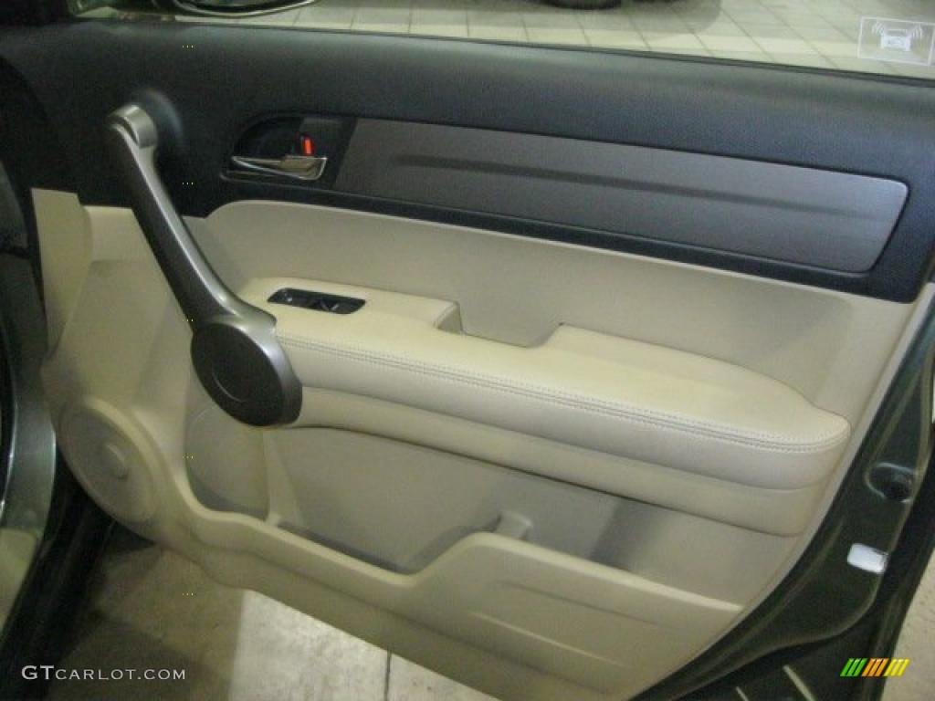 2008 CR-V EX-L 4WD - Green Tea Metallic / Ivory photo #37