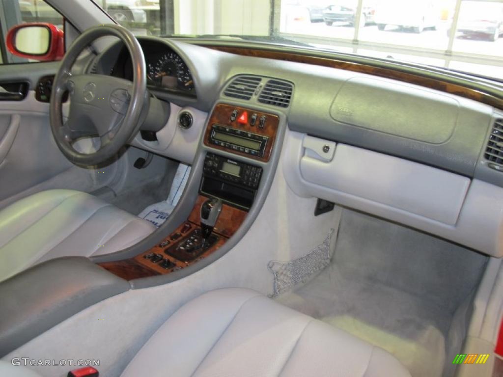 Ash Interior 2003 Mercedes-Benz CLK 320 Cabriolet Photo #43350463