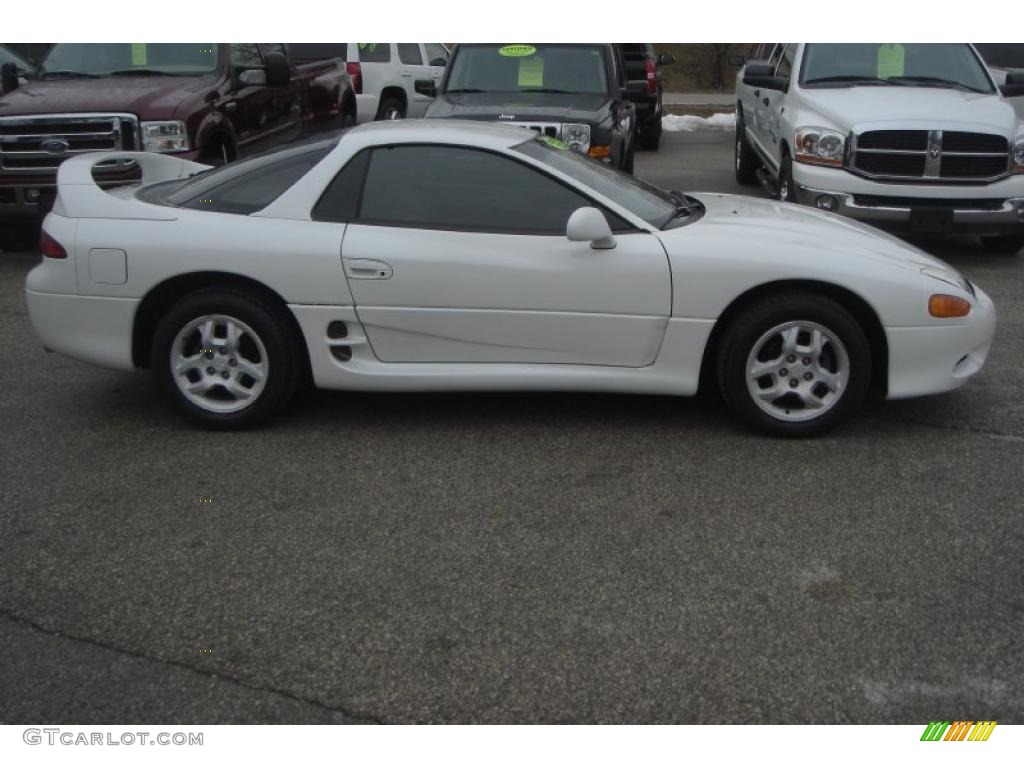 White Pearl 1997 Mitsubishi 3000GT SL Exterior Photo #43350913