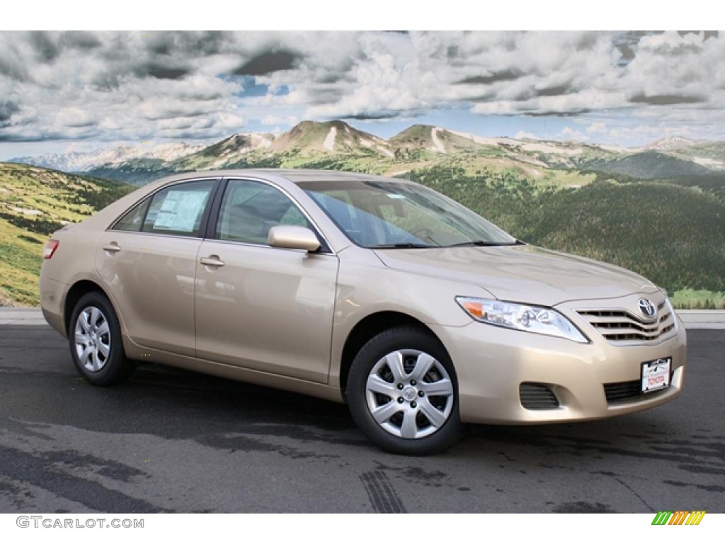 Sandy Beach Metallic 2011 Toyota Camry LE Exterior Photo #43351865