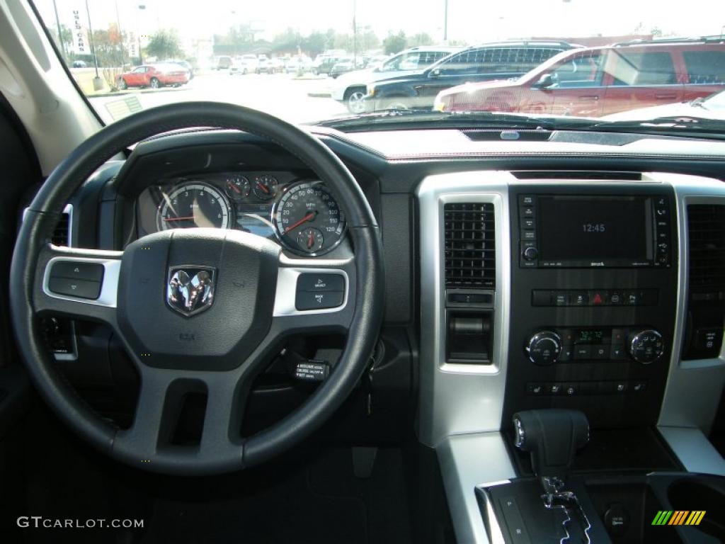 2010 Ram 1500 Sport Quad Cab - Stone White / Dark Slate Gray photo #18