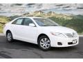 2011 Super White Toyota Camry LE  photo #1