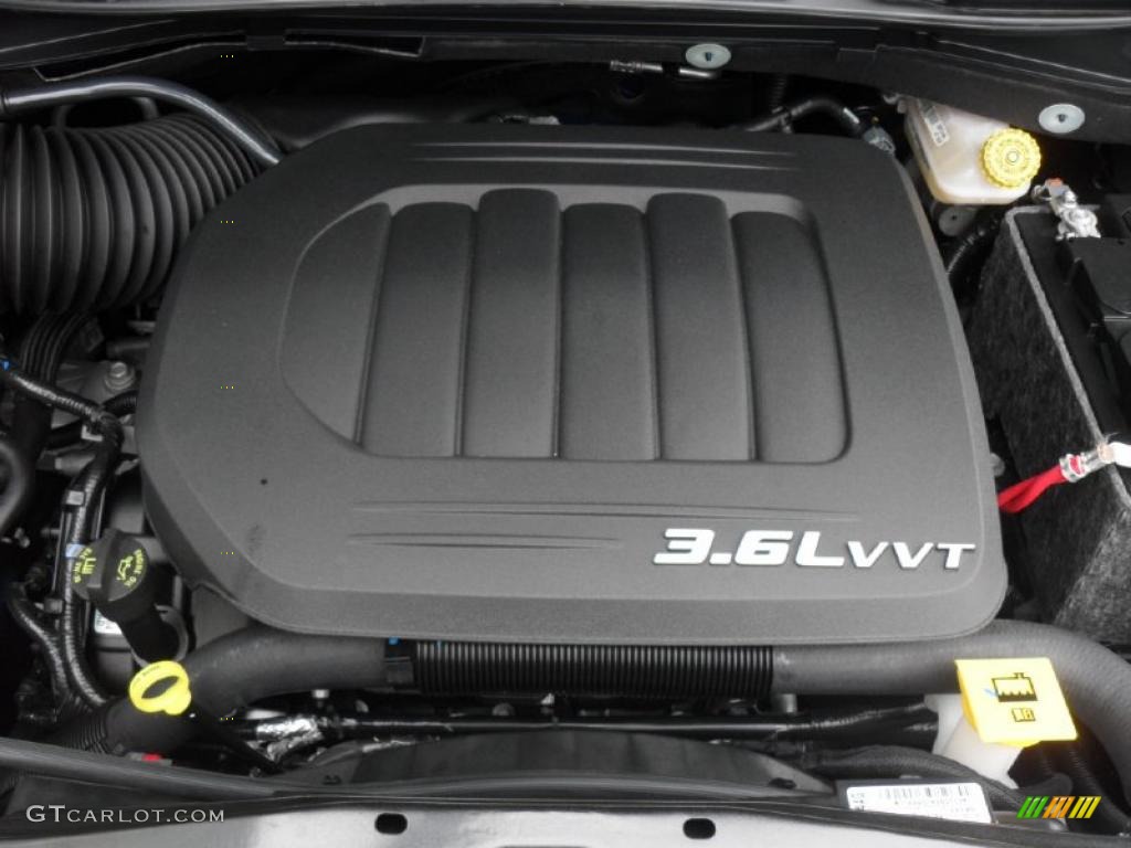 2011 Dodge Grand Caravan Crew 3.6 Liter DOHC 24-Valve VVT Pentastar V6 Engine Photo #43354427