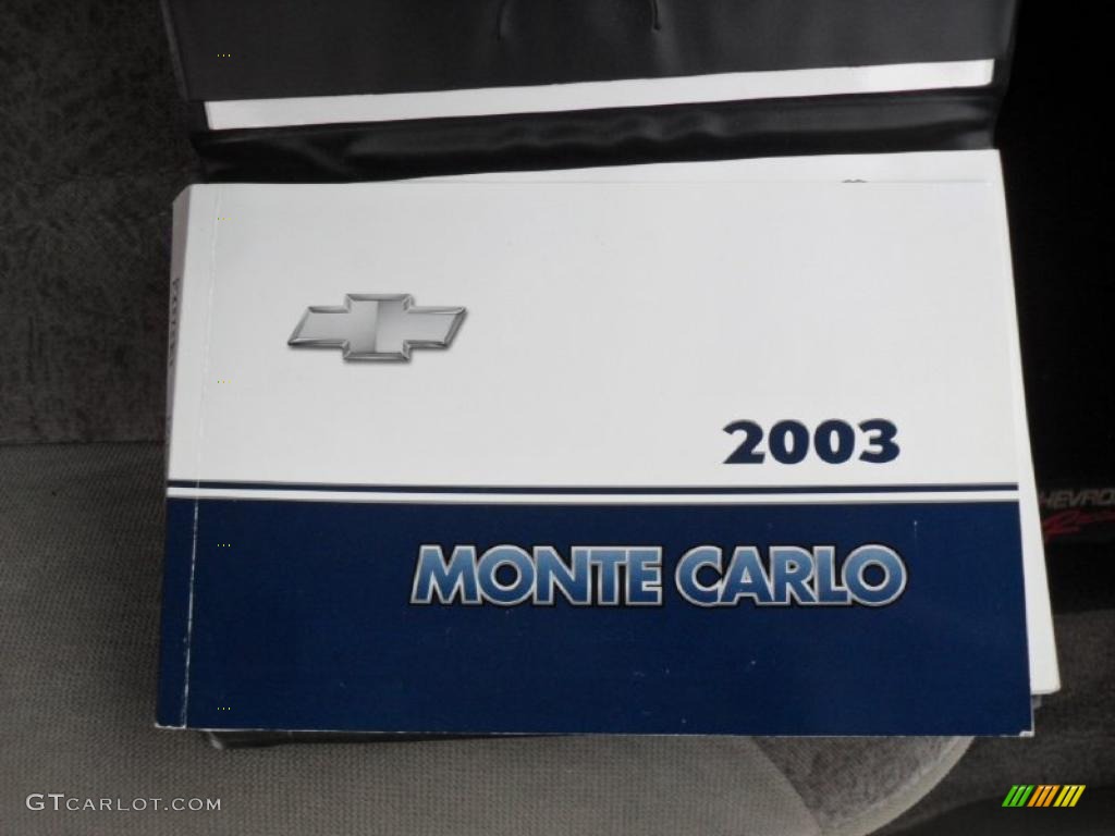 2003 Monte Carlo LS - Black / Gray photo #20
