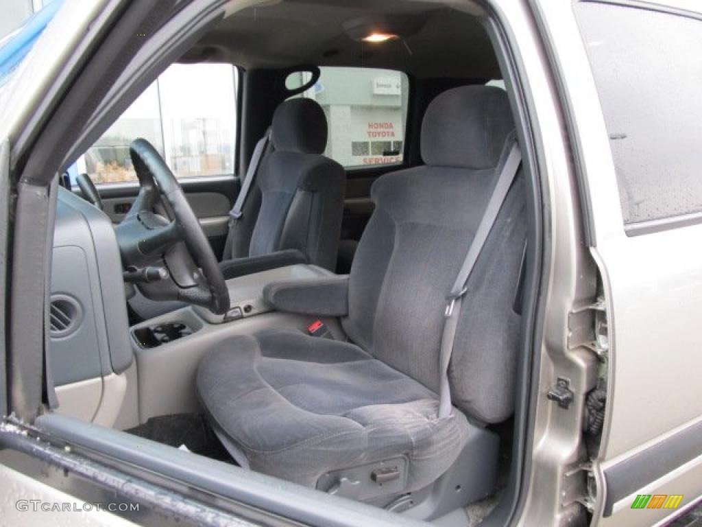 Graphite Interior 2001 Chevrolet Suburban 1500 LS 4x4 Photo #43356495