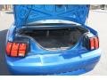2000 Bright Atlantic Blue Metallic Ford Mustang V6 Coupe  photo #23