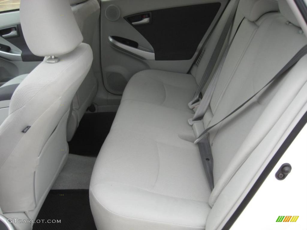 Misty Gray Interior 2011 Toyota Prius Hybrid III Photo #43359565