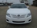 2011 Super White Toyota Camry LE  photo #2