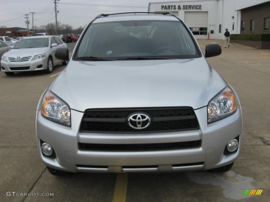 2011 RAV4 Sport - Classic Silver Metallic / Dark Charcoal photo #2