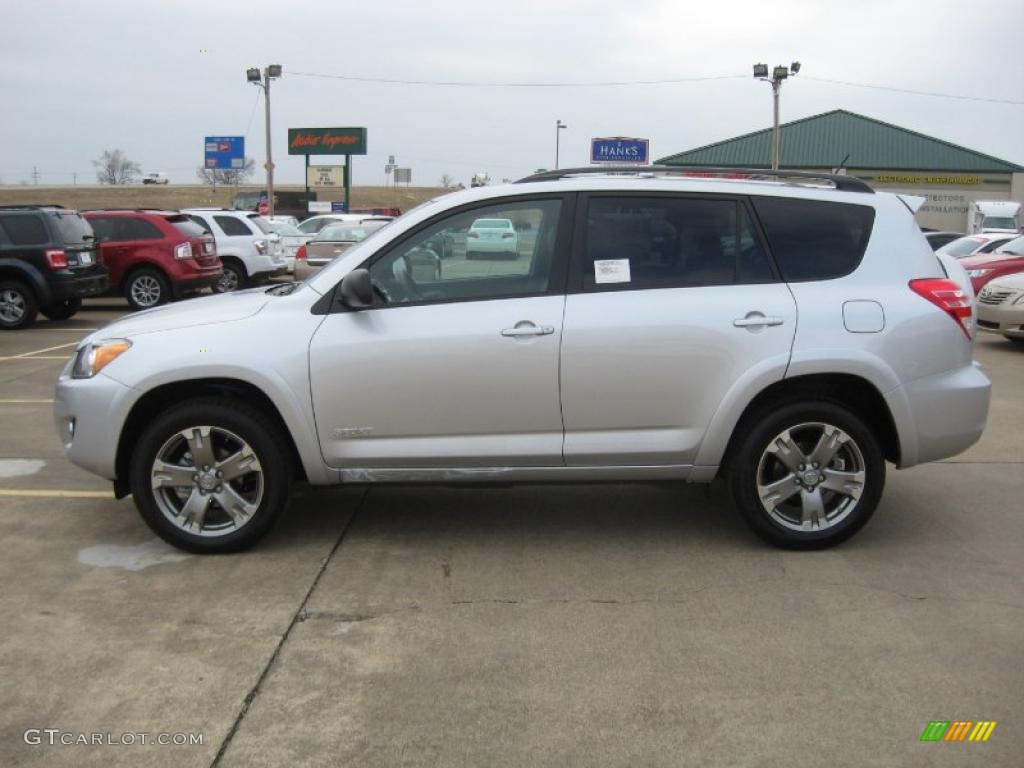 2011 RAV4 Sport - Classic Silver Metallic / Dark Charcoal photo #4