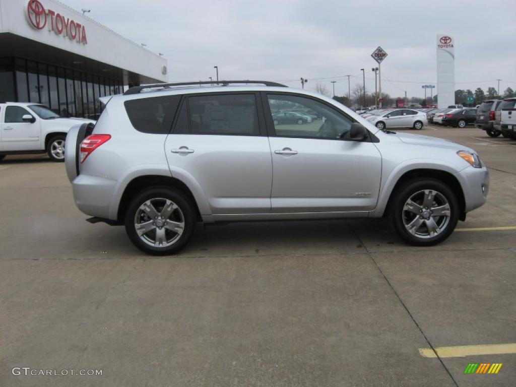 2011 RAV4 Sport - Classic Silver Metallic / Dark Charcoal photo #8