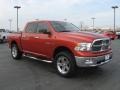 2009 Sunburst Orange Pearl Dodge Ram 1500 Big Horn Edition Crew Cab 4x4  photo #3