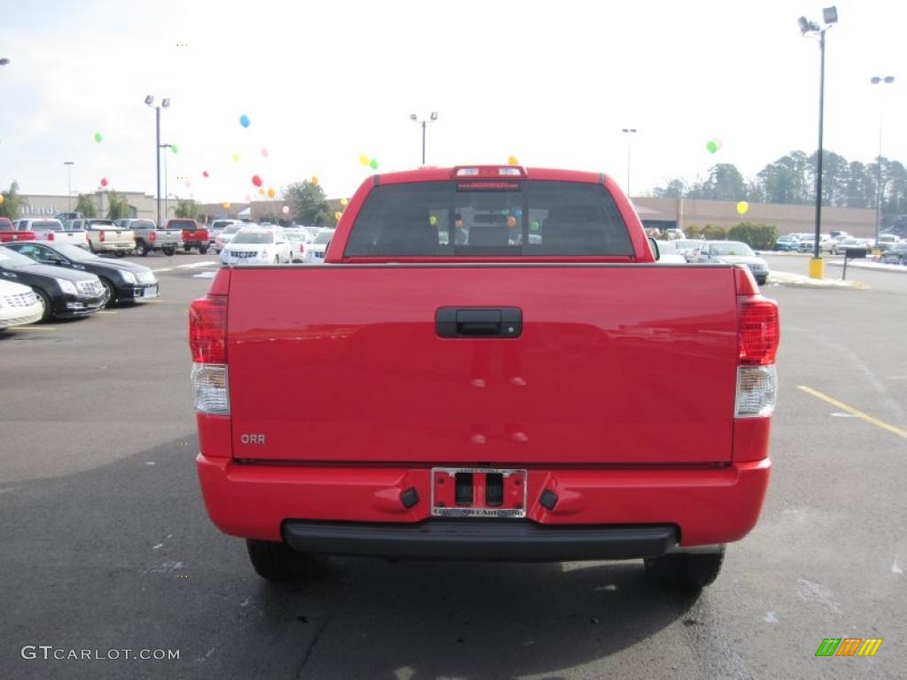 2011 Tundra TRD Sport Double Cab - Radiant Red / Black photo #4
