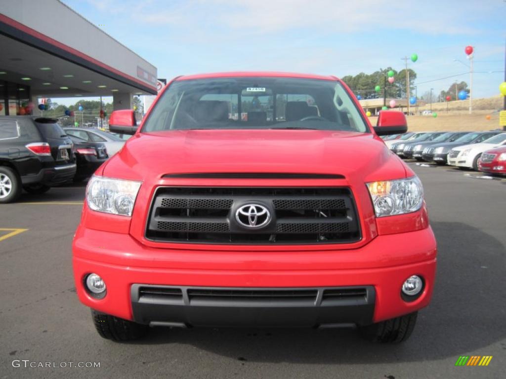 2011 Tundra TRD Sport Double Cab - Radiant Red / Black photo #8