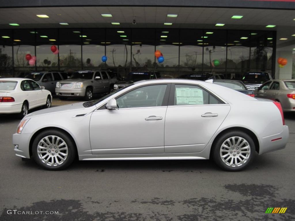 Radiant Silver Metallic 2011 Cadillac CTS 4 3.6 AWD Sedan Exterior Photo #43361459