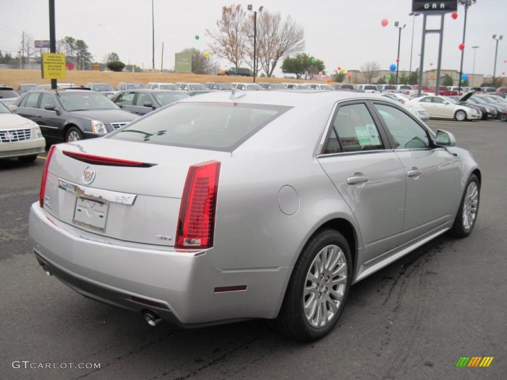 Radiant Silver Metallic 2011 Cadillac CTS 4 3.6 AWD Sedan Exterior Photo #43361507