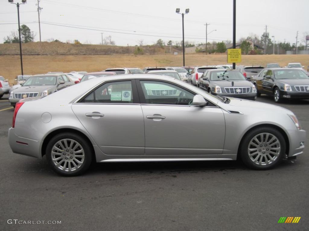 Radiant Silver Metallic 2011 Cadillac CTS 4 3.6 AWD Sedan Exterior Photo #43361523