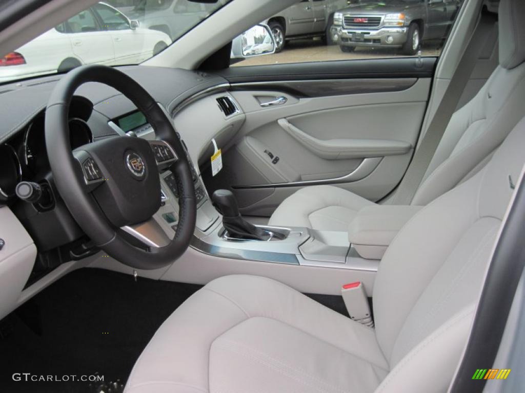 Light Titanium/Ebony Interior 2011 Cadillac CTS 4 3.6 AWD Sedan Photo #43361579
