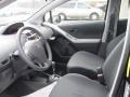 Dark Charcoal 2011 Toyota Yaris 5 Door Liftback Interior Color