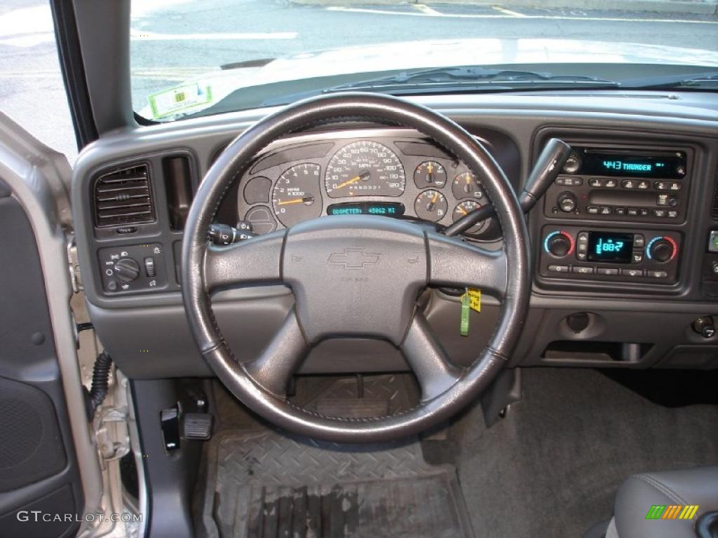 2006 Silverado 1500 LS Extended Cab - Silver Birch Metallic / Dark Charcoal photo #13