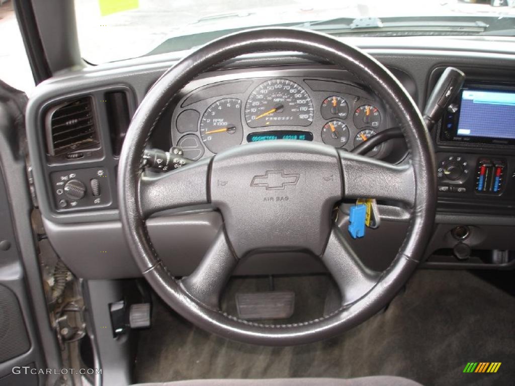 2006 Silverado 1500 LT Extended Cab - Graystone Metallic / Dark Charcoal photo #13