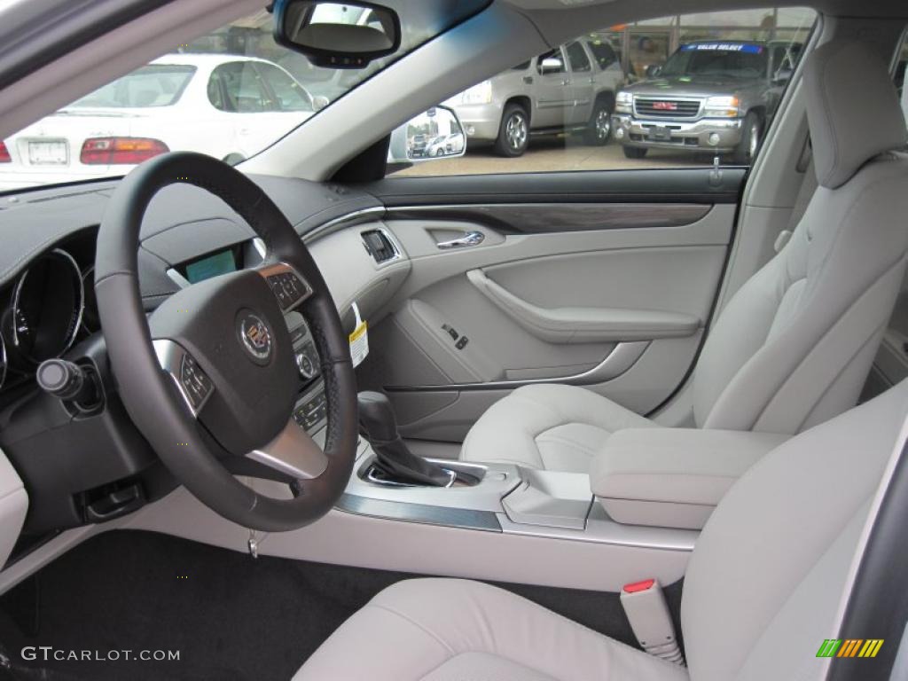 Light Titanium/Ebony Interior 2011 Cadillac CTS 3.6 Sedan Photo #43363283
