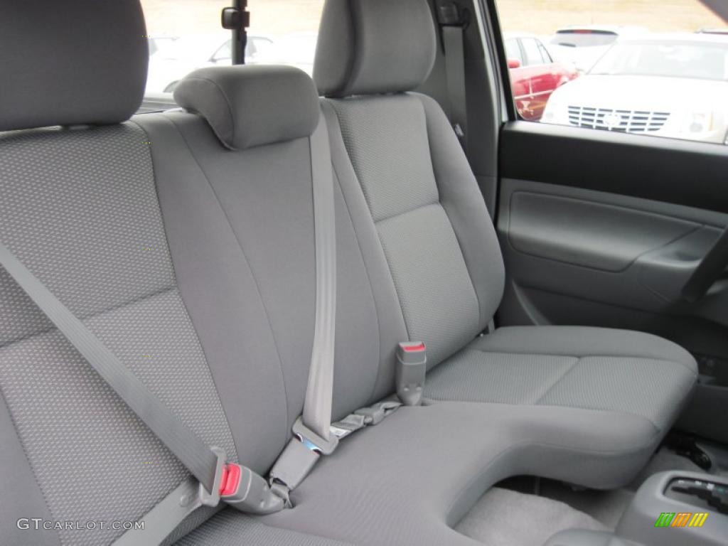 Graphite Gray Interior 2011 Toyota Tacoma Regular Cab Photo #43363667