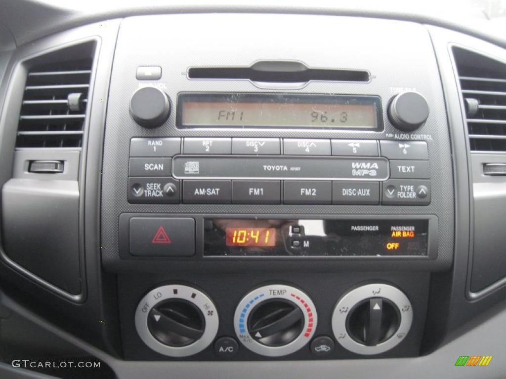 2011 Toyota Tacoma Regular Cab Controls Photo #43363691