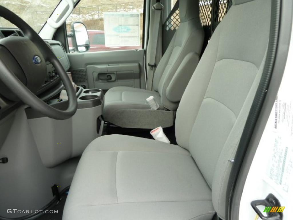 Medium Flint Interior 2011 Ford E Series Van E250 XL Cargo Photo #43363795