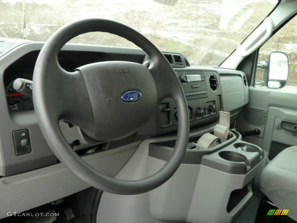 2011 Ford E Series Van E250 XL Cargo Medium Flint Dashboard Photo #43363811