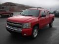 2011 Victory Red Chevrolet Silverado 1500 LT Extended Cab  photo #1