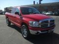 2007 Flame Red Dodge Ram 1500 SLT Quad Cab 4x4  photo #5