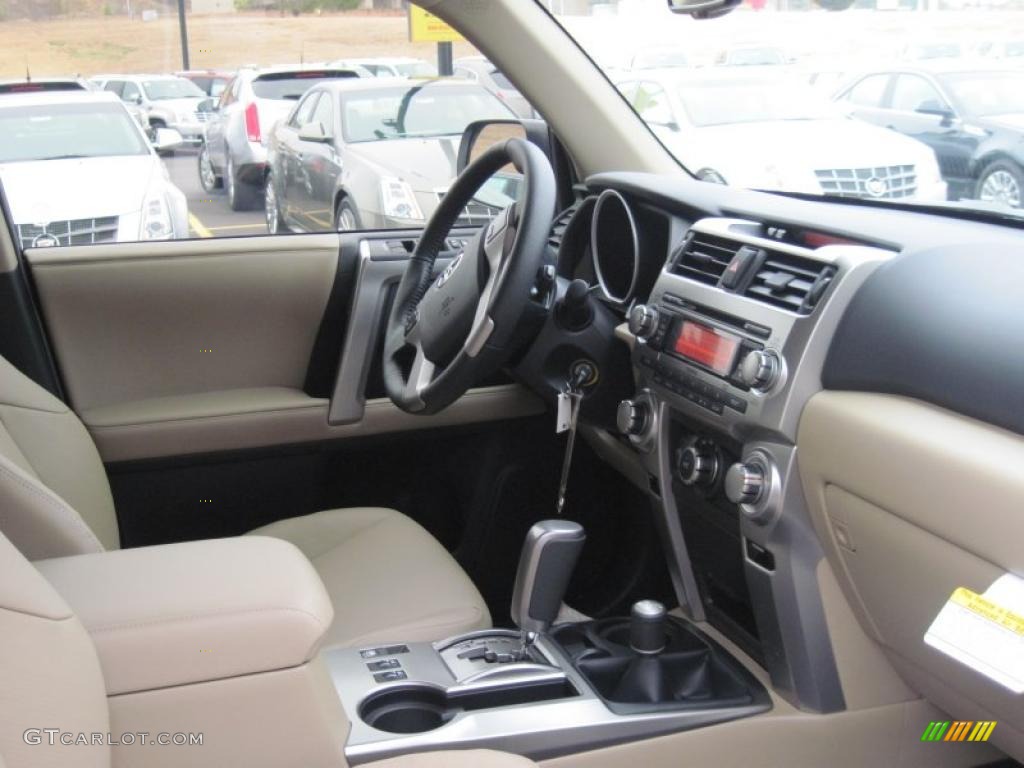 2011 4Runner SR5 4x4 - Blizzard White Pearl / Sand Beige photo #18