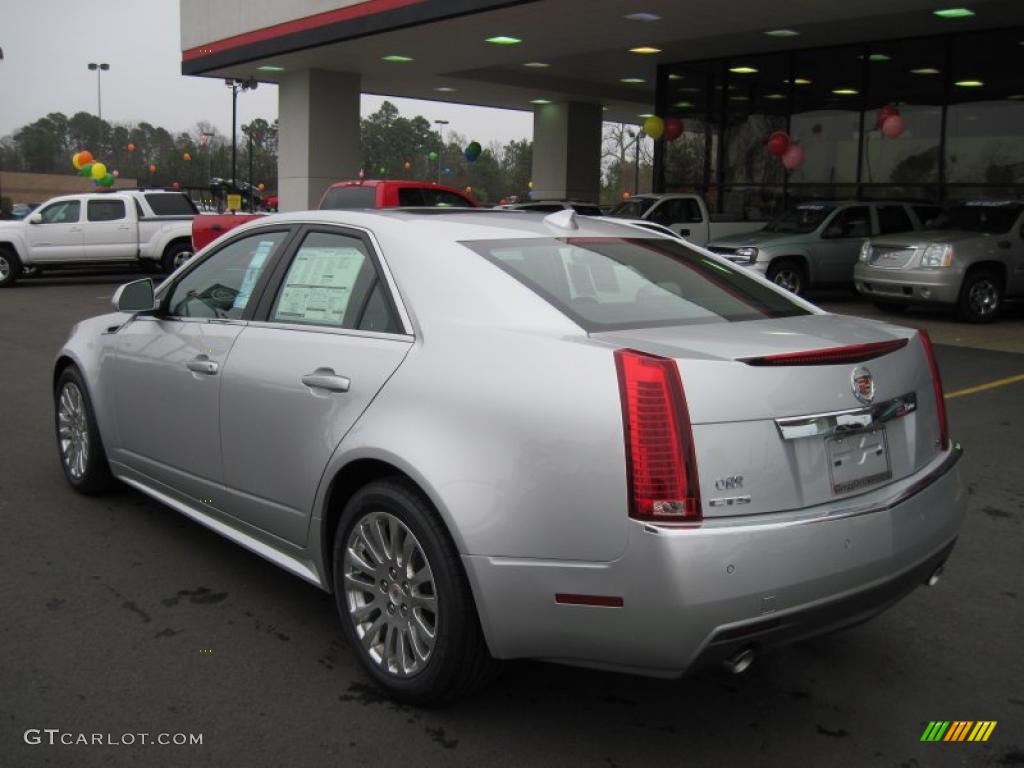 Radiant Silver Metallic 2011 Cadillac CTS 3.6 Sedan Exterior Photo #43365040