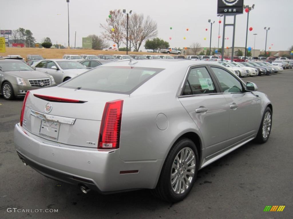 Radiant Silver Metallic 2011 Cadillac CTS 3.6 Sedan Exterior Photo #43365064