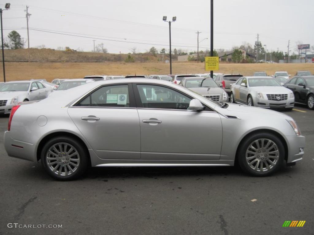 Radiant Silver Metallic 2011 Cadillac CTS 3.6 Sedan Exterior Photo #43365080